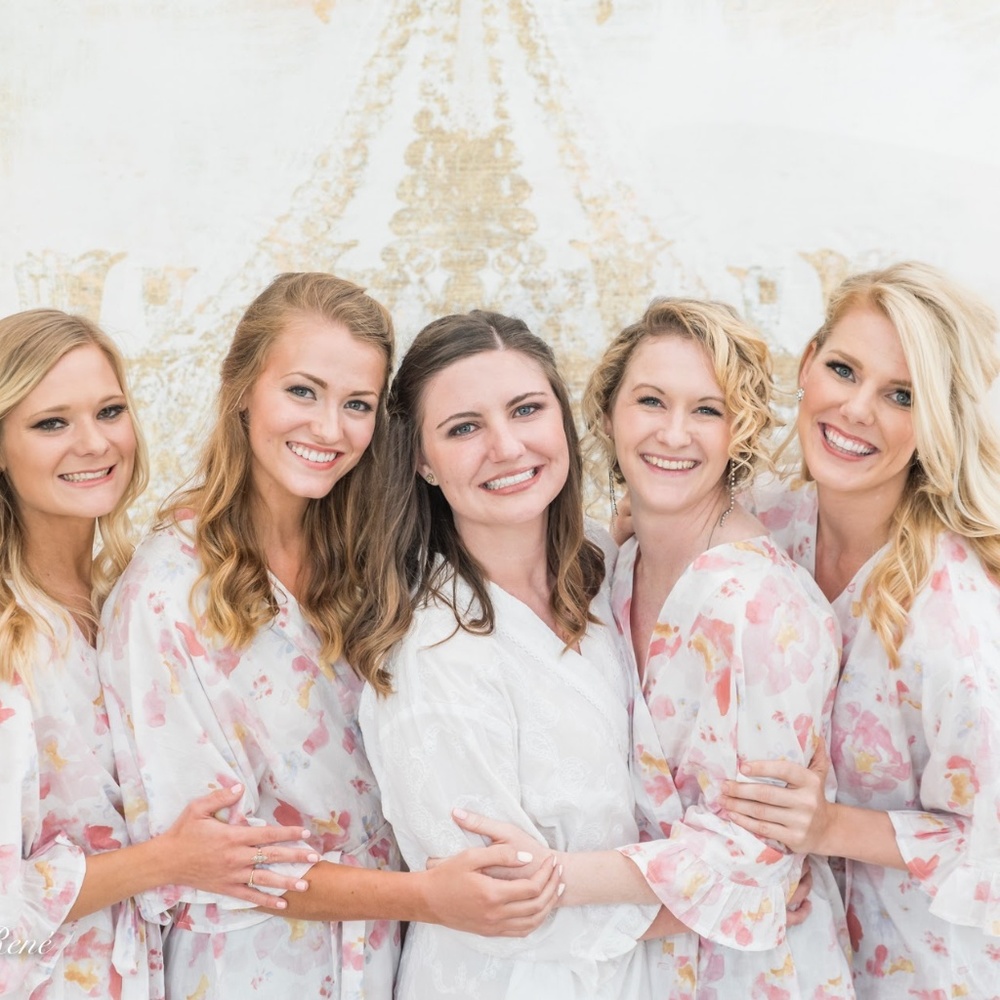 Bride & Bridesmaid Getting Ready Robe Set
